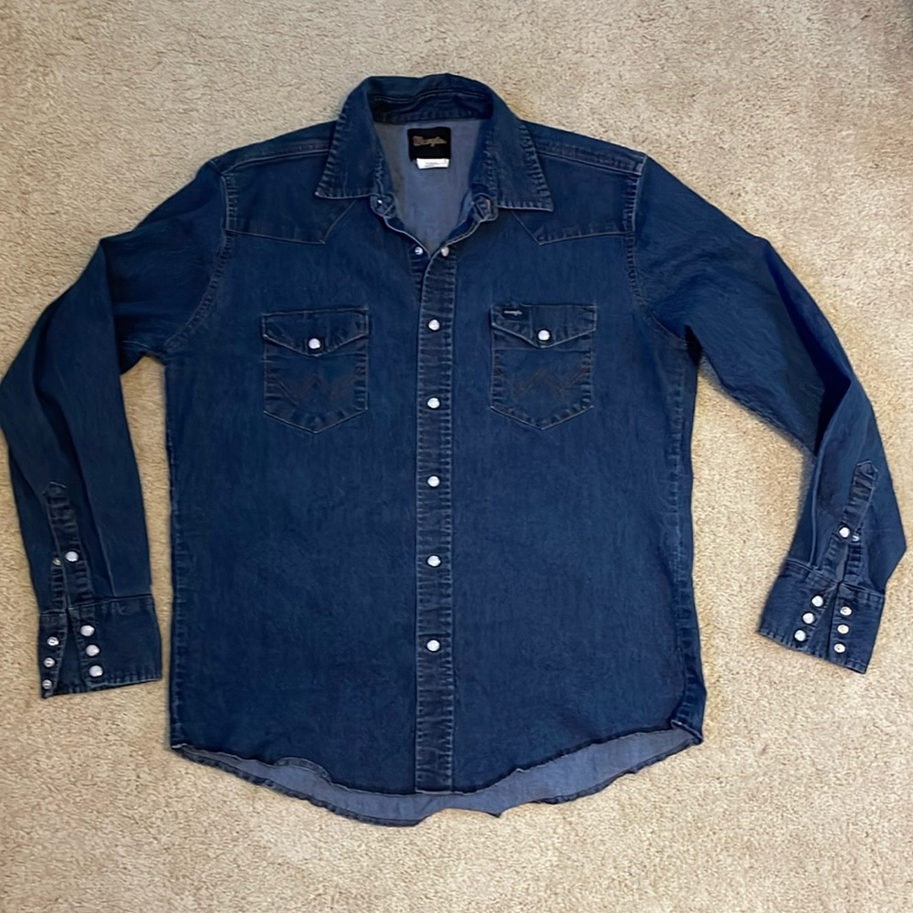 Wrangler Denim Shirt Jacket XL